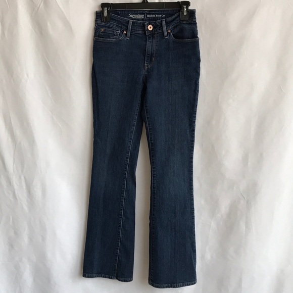 Levi’s Signature modern boot cut blue jeans - Picture 1 of 12
